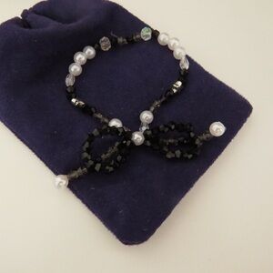 Beaded Bow bracelet🎀📿